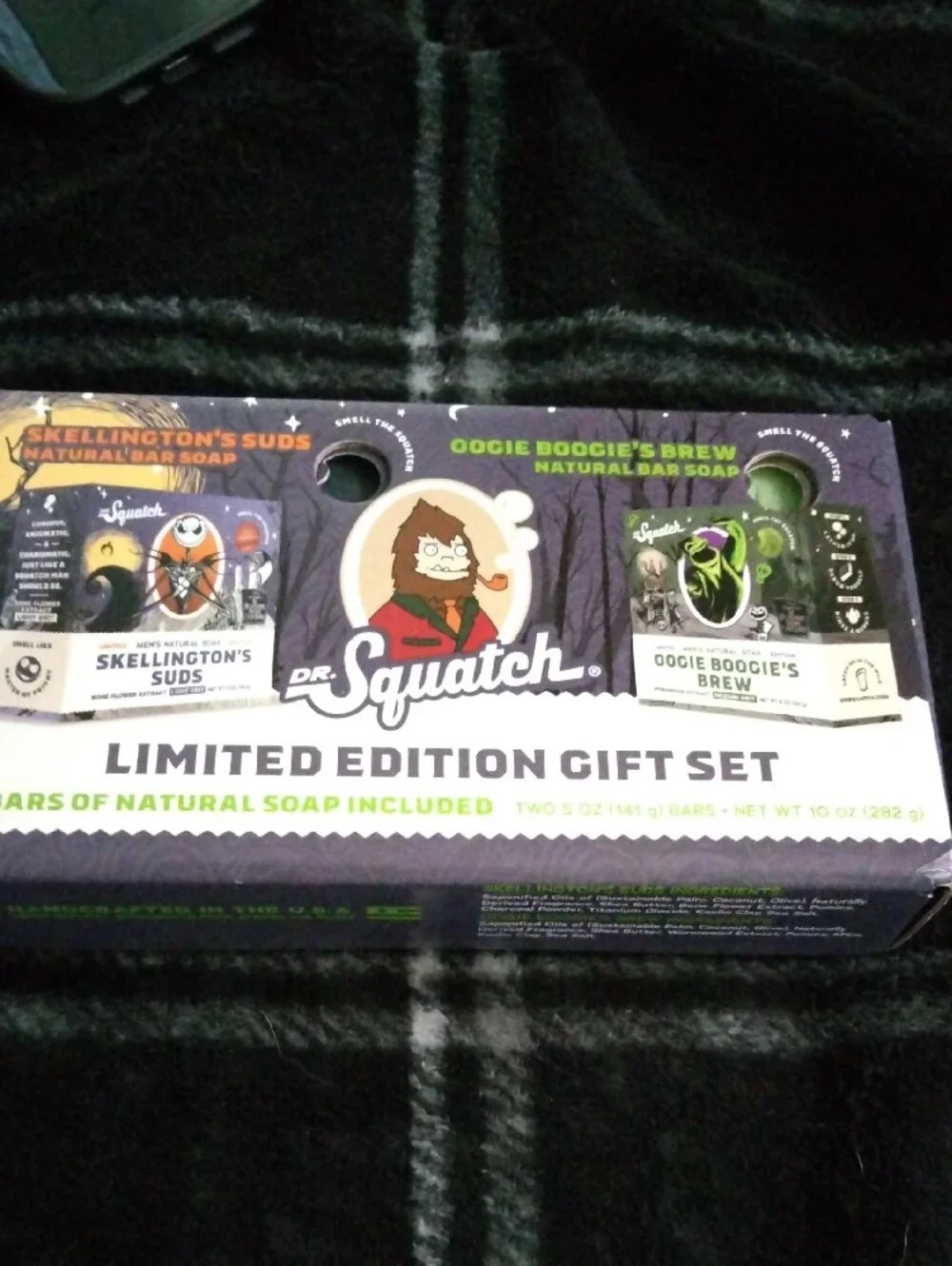 Disney Dr. Squatch Limited Edition Gift Set - Purple, Green, White